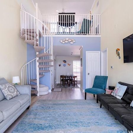 Apartamento Oceanfront At The Dawns Galveston Exterior foto